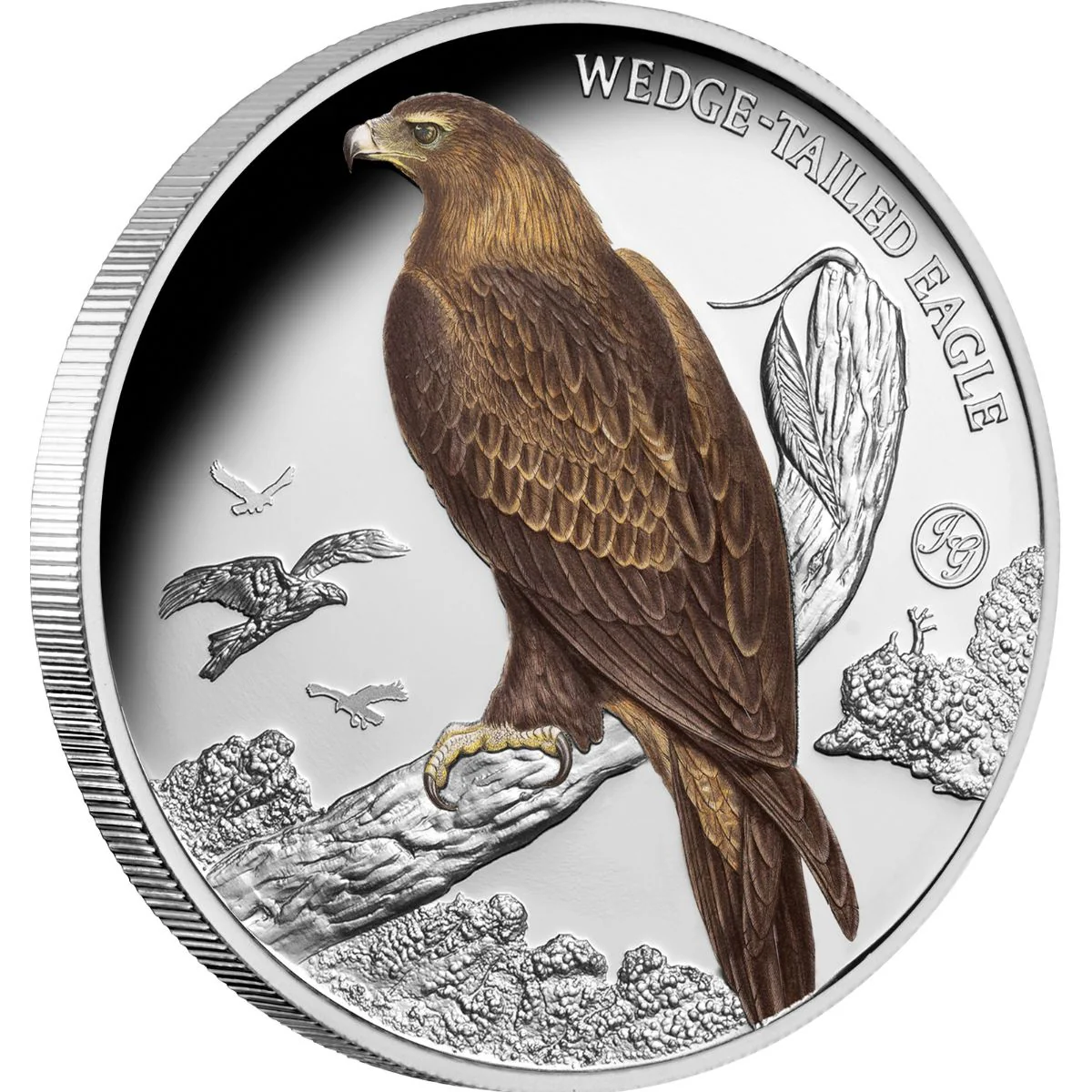 Birds of Australia 2025 $1 Wedge-tailed Eagle 1oz Silver Proof Coin
