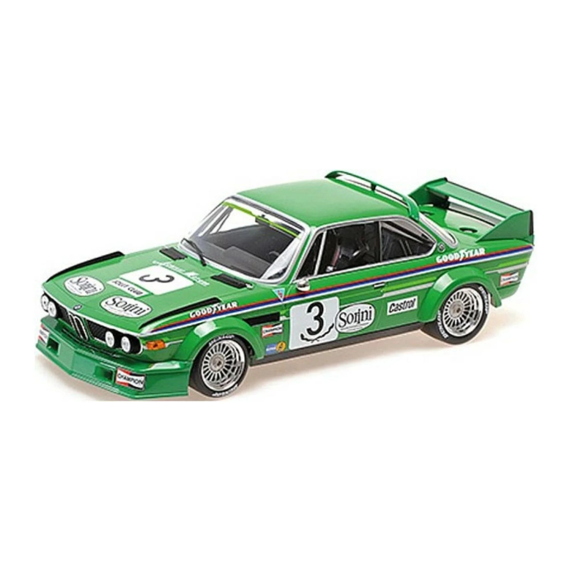 BMW 3.0 CSL #3 Winner Brno 1978 Finotto/Facetti - 1:18 Scale Diecast Model Car