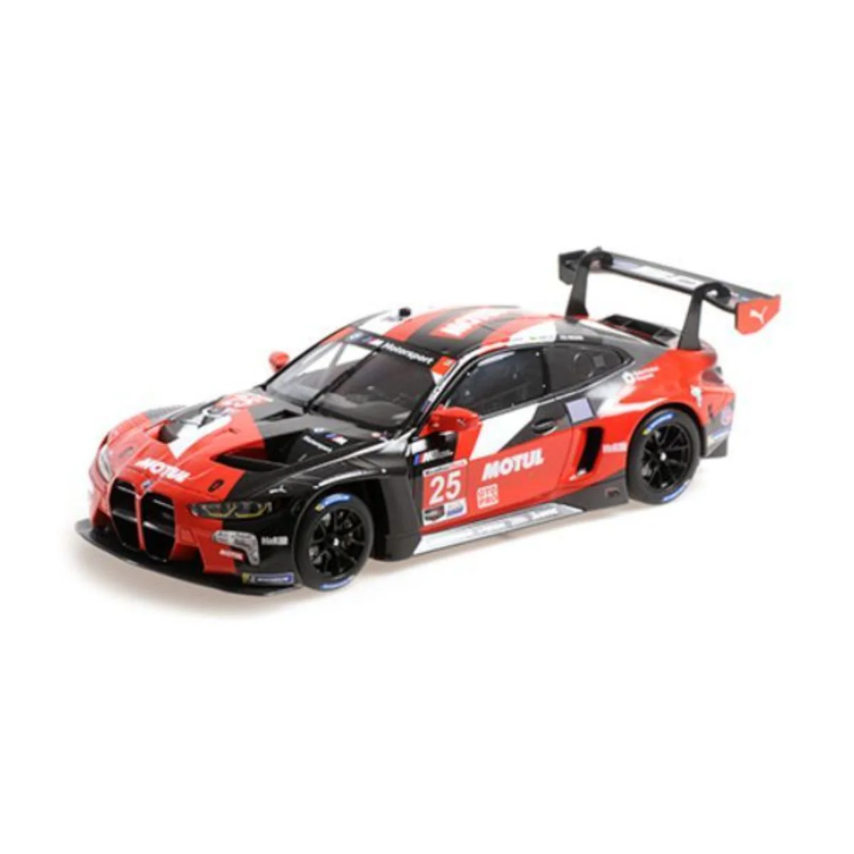 BMW M4 GT3 GTD PRO - BMW M TEAM RLL - DE PHILLIPPI/EDWARDS/FARFUS/KROHN #25 IMSA 2022 - 1:18 Scale Diecast Model Car