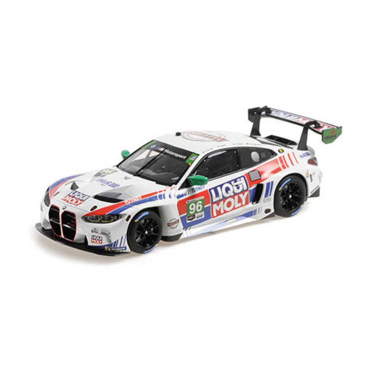 BMW M4 GT3 #96 24h Sebring 2022 " Turner - R Foley " - 1:18 Scale Diecast Model Car