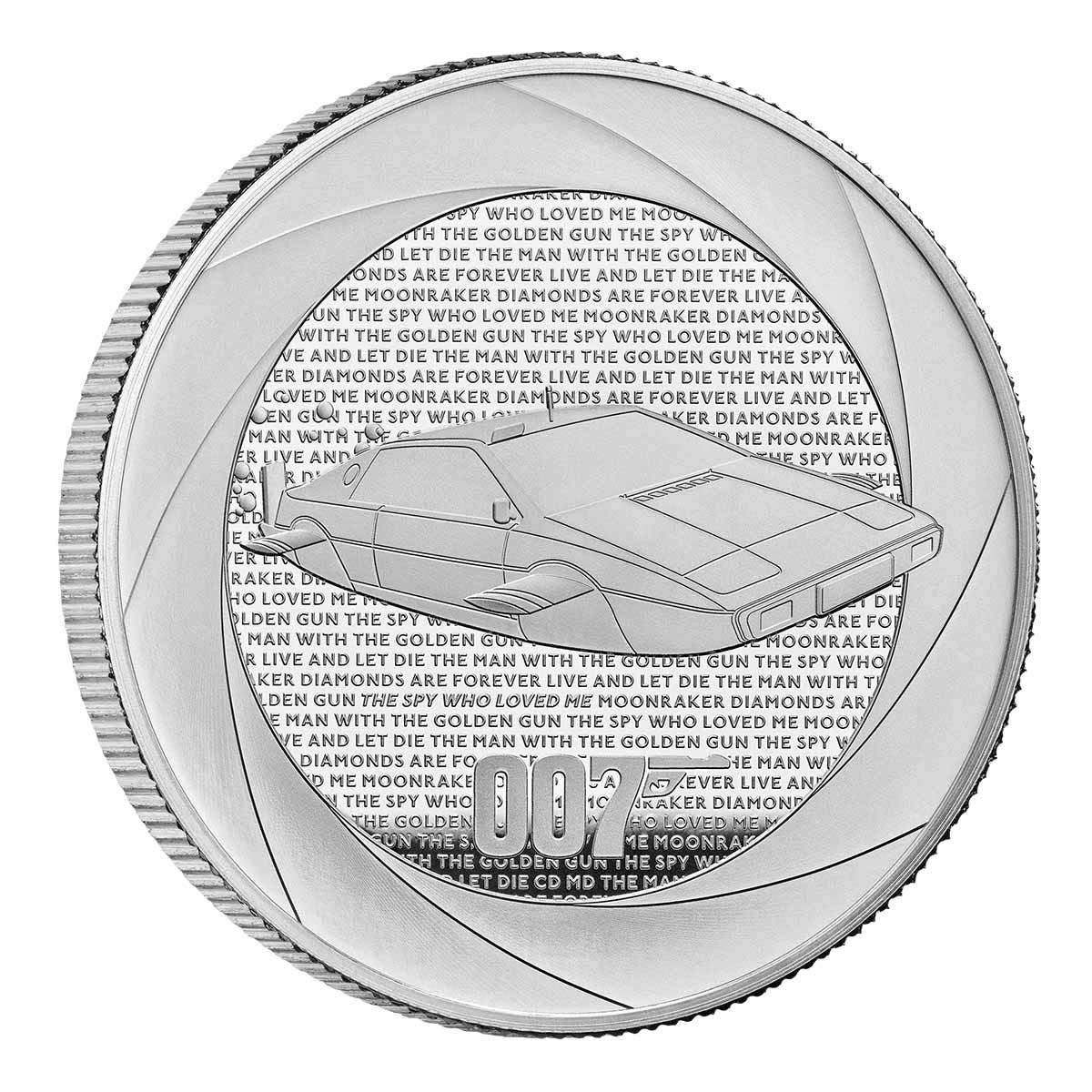 Bond Films of the 70's 2023 £2 1oz Silver Proof Coin