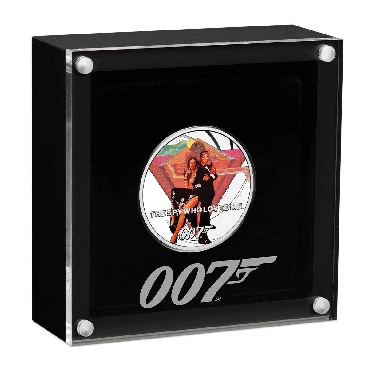 James Bond 2021 50c The Spy Who Loved Me 1/2oz Silver Proof Coin - Image 3