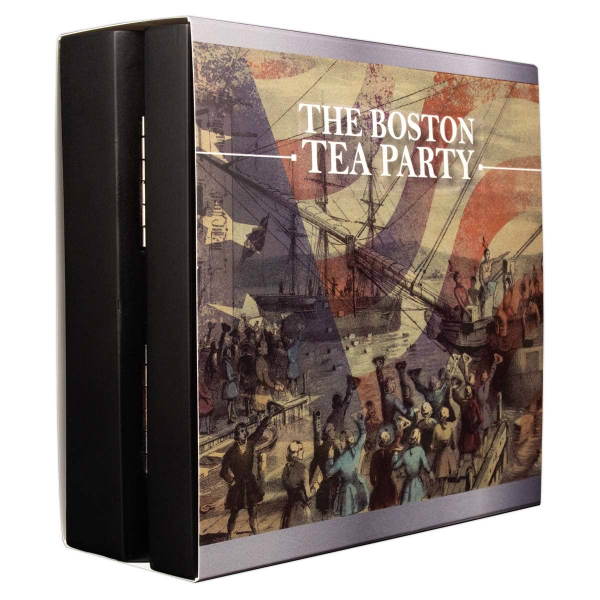 Boston Tea Party 2023 $10 250g Silver Antique Coin - Image 8