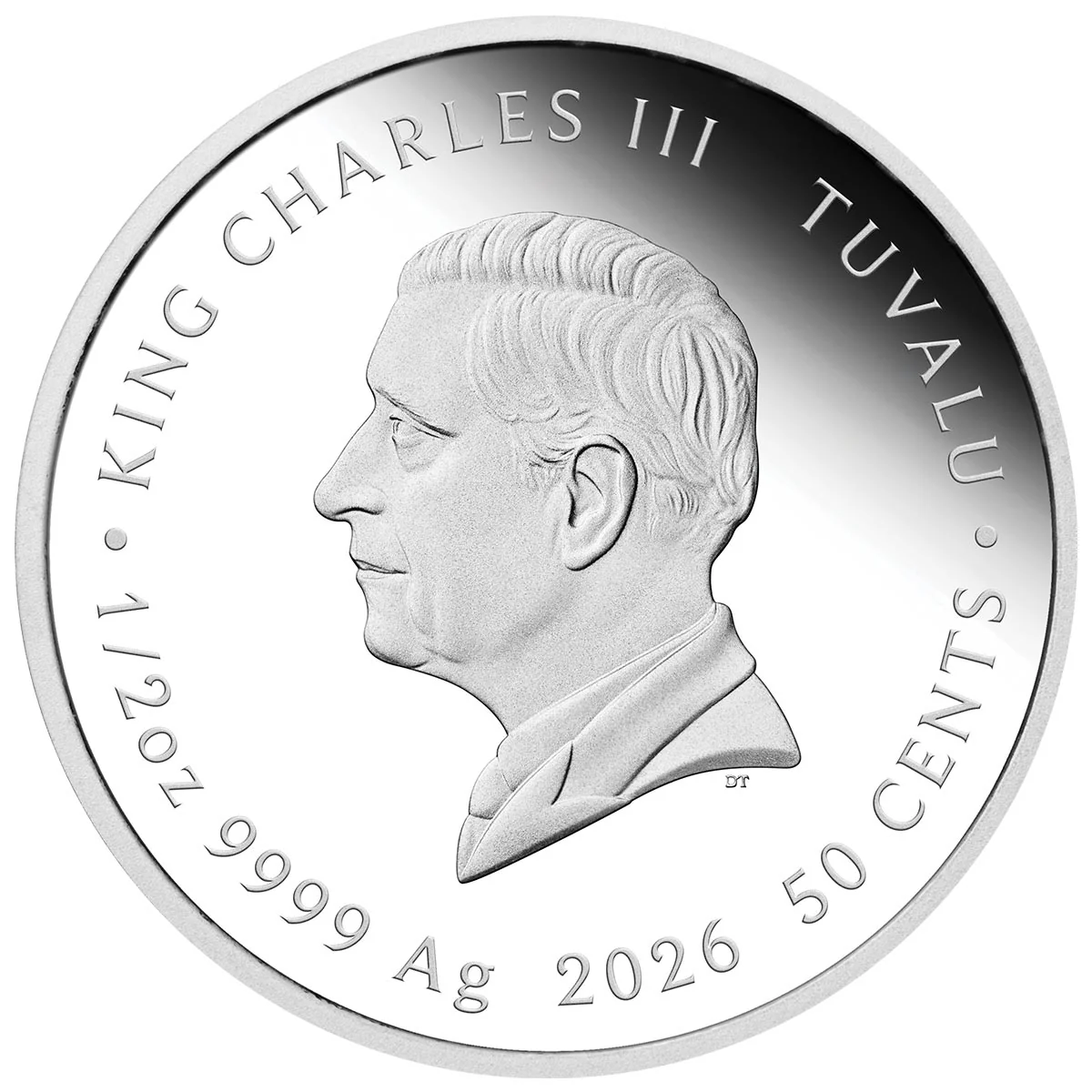 Bridgerton - Queen Charlotte 2026 50c 1/2oz Silver Proof Coin - Image 2