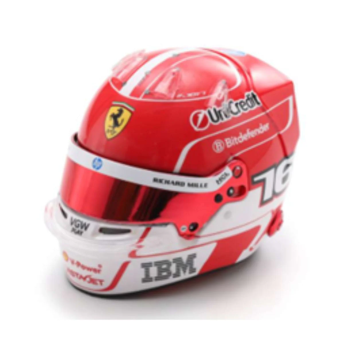 Charles Leclerc 2025 - 1:5 Scale Resin Model Helmet