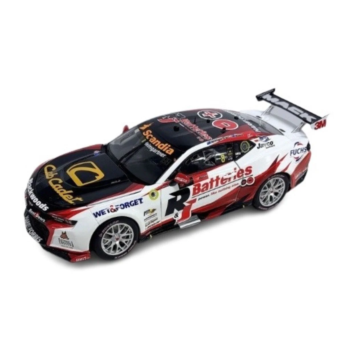 CHEVROLET CAMARO - BJR - HEIMGARTNER / WOOD #8 - 2023 Bathurst 1000 - 1:18 Scale Diecast Model Car