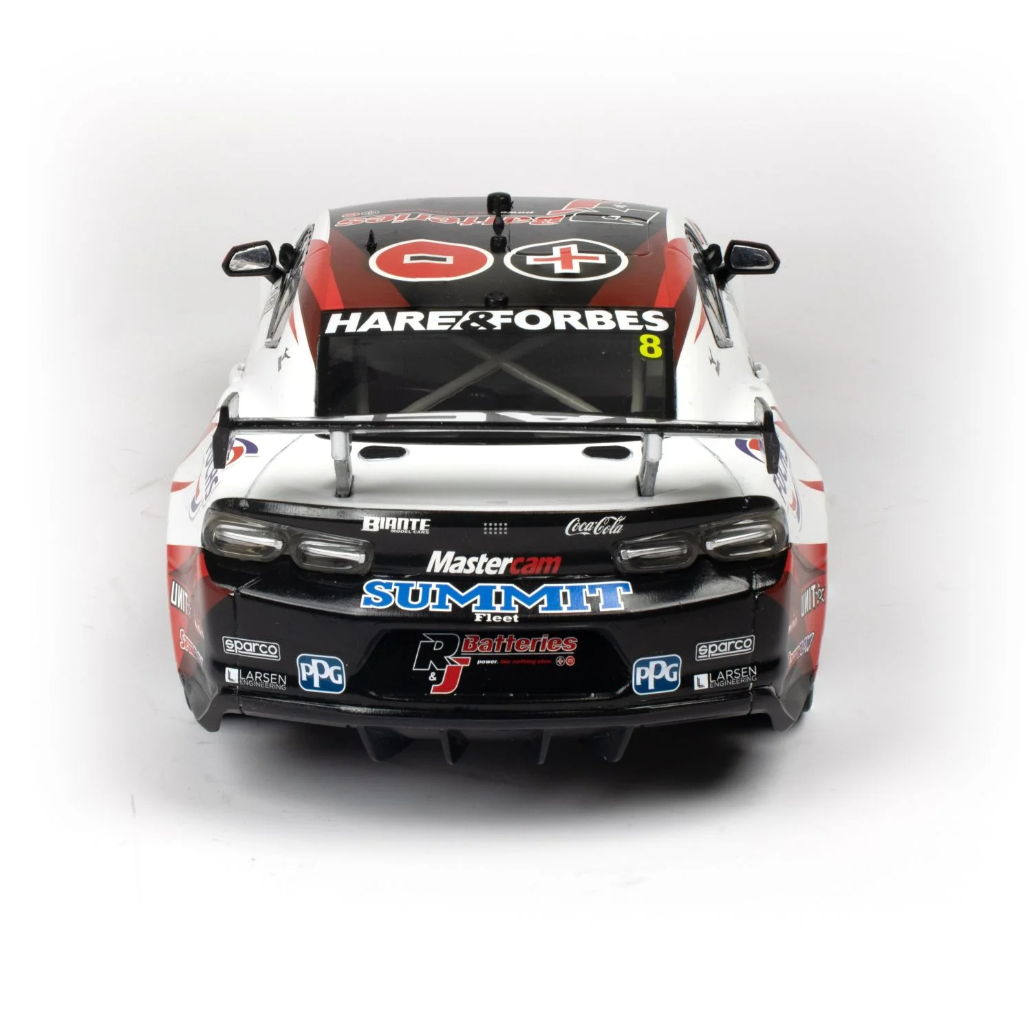 CHEVROLET CAMARO GEN3 ZL1 - BJR - HEIMGARTNER #8 - 2023 NED Whisky Tasmania Supersprint - Race 10 RUNNER-UP - 100 ROUND STARTS - 1:18 Scale Diecast Model Car - Image 10