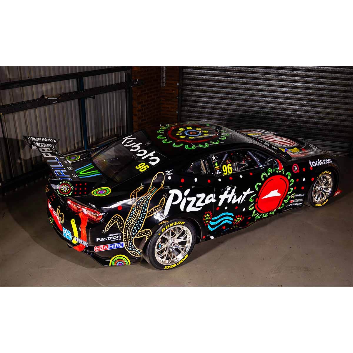 CHEVROLET CAMARO GEN3 ZL1 - BJR - JONES #96 - 2023 Betr Darwin Triple Crown - Race 14 - Indigenous Livery - 1:18 Scale Diecast Model Car - Image 5