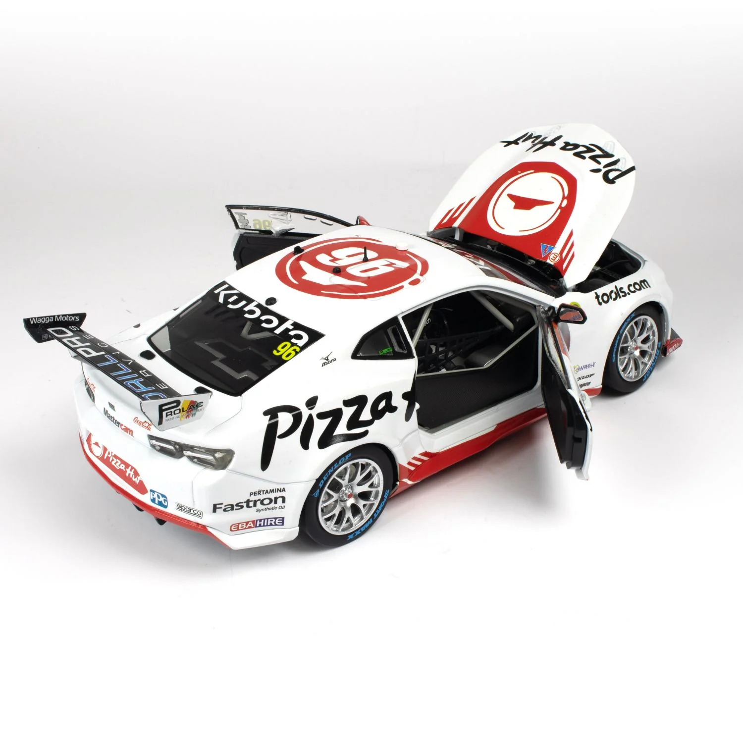 CHEVROLET CAMARO GEN3 ZL1 - BJR - JONES #96 - 2023 Beaurepaires Melbourne 400 - Race 3 - 1:18 Scale Diecast Model Car - Image 12