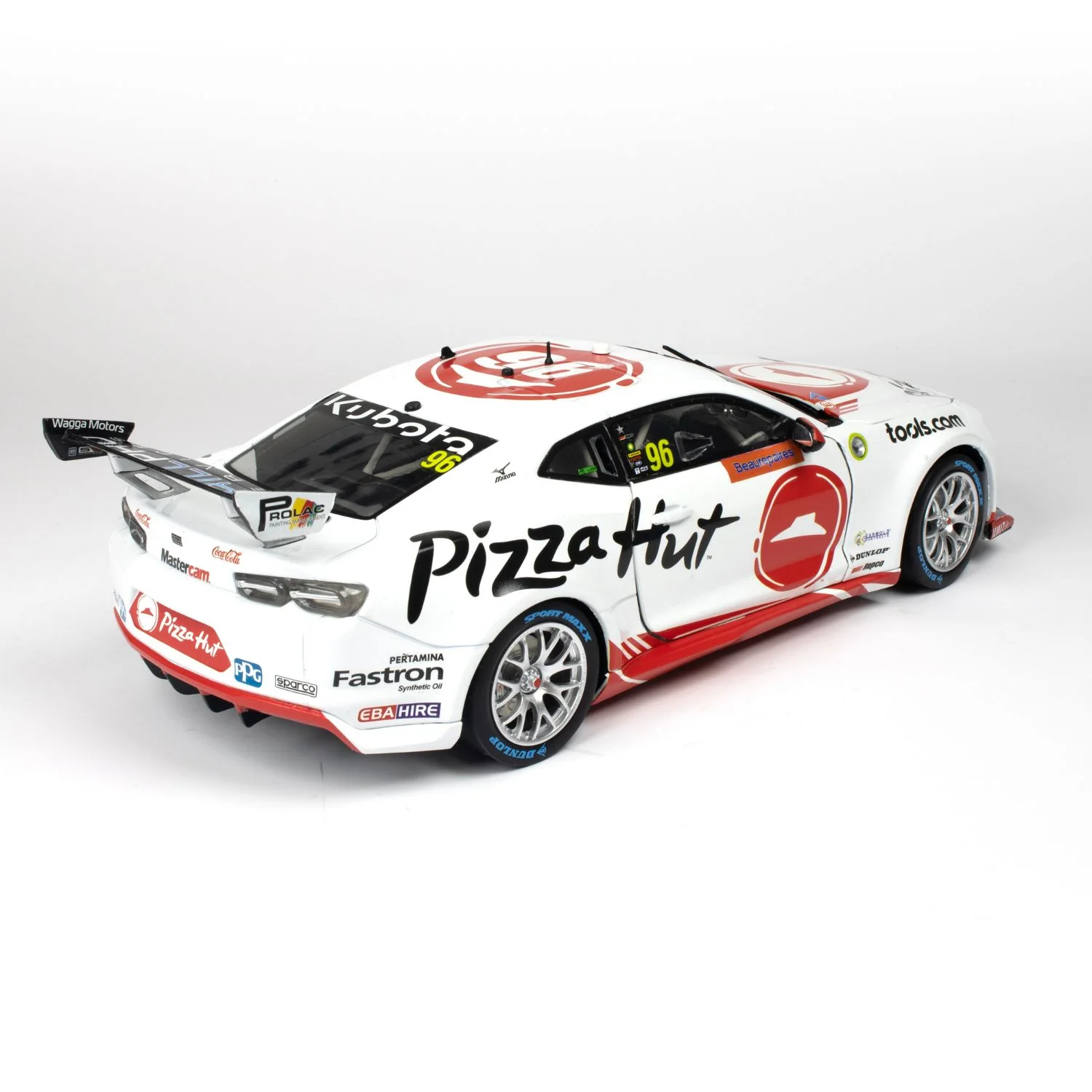 CHEVROLET CAMARO GEN3 ZL1 - BJR - JONES #96 - 2023 Beaurepaires Melbourne 400 - Race 3 - 1:18 Scale Diecast Model Car - Image 7