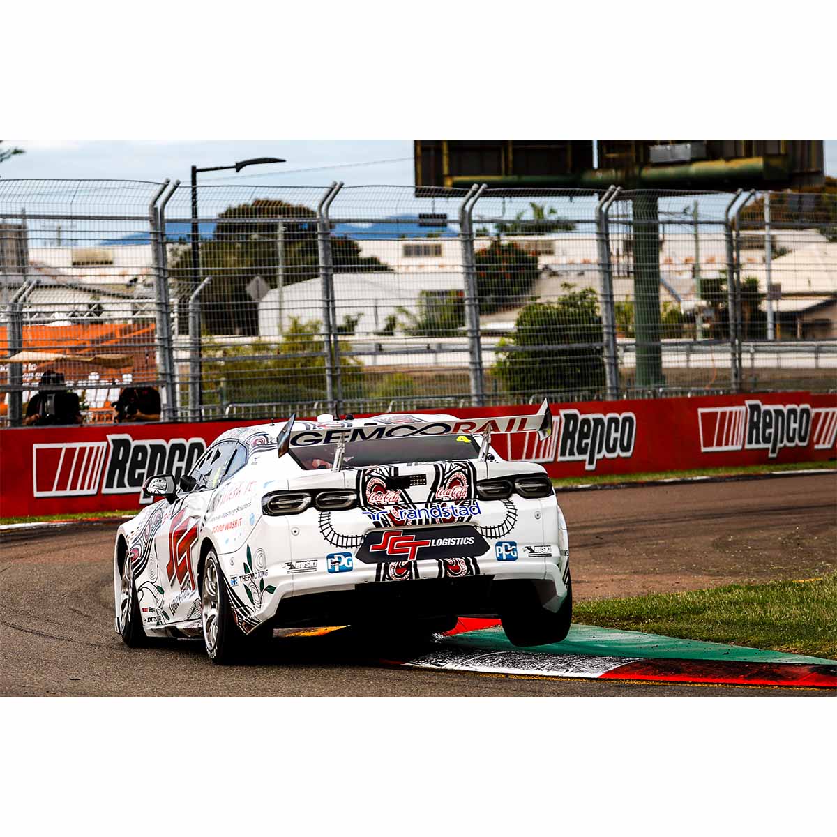 CHEVROLET CAMARO GEN3 ZL1 - BJR - SMITH #4 - 2023 NTI Townsville 500 - Race 17 - Indigenous Livery - 1:18 Scale Diecast Model Car - Image 5