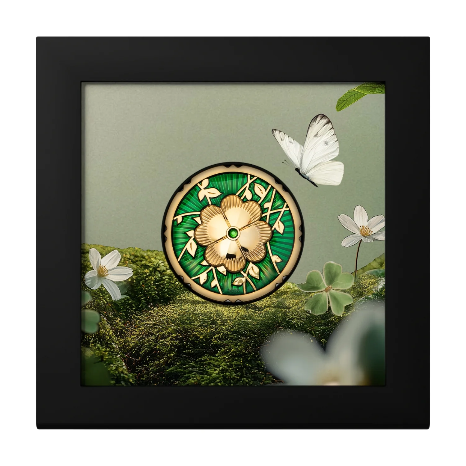 Clover 2025 $5 1oz Gold Plated Silver Proof Coin - Image 4