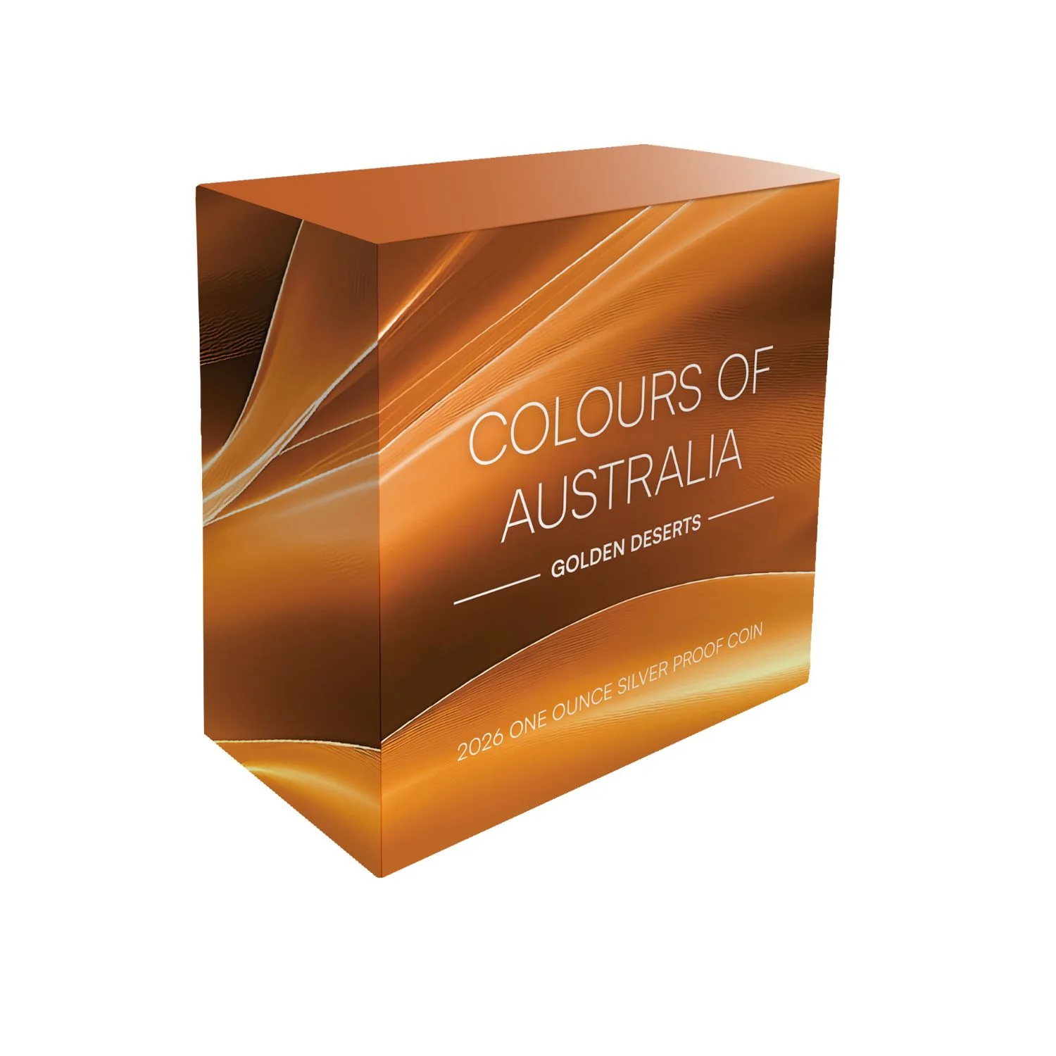Colours of Australia 2026 $1 Golden Deserts 1oz Silver Proof Coin - Image 7
