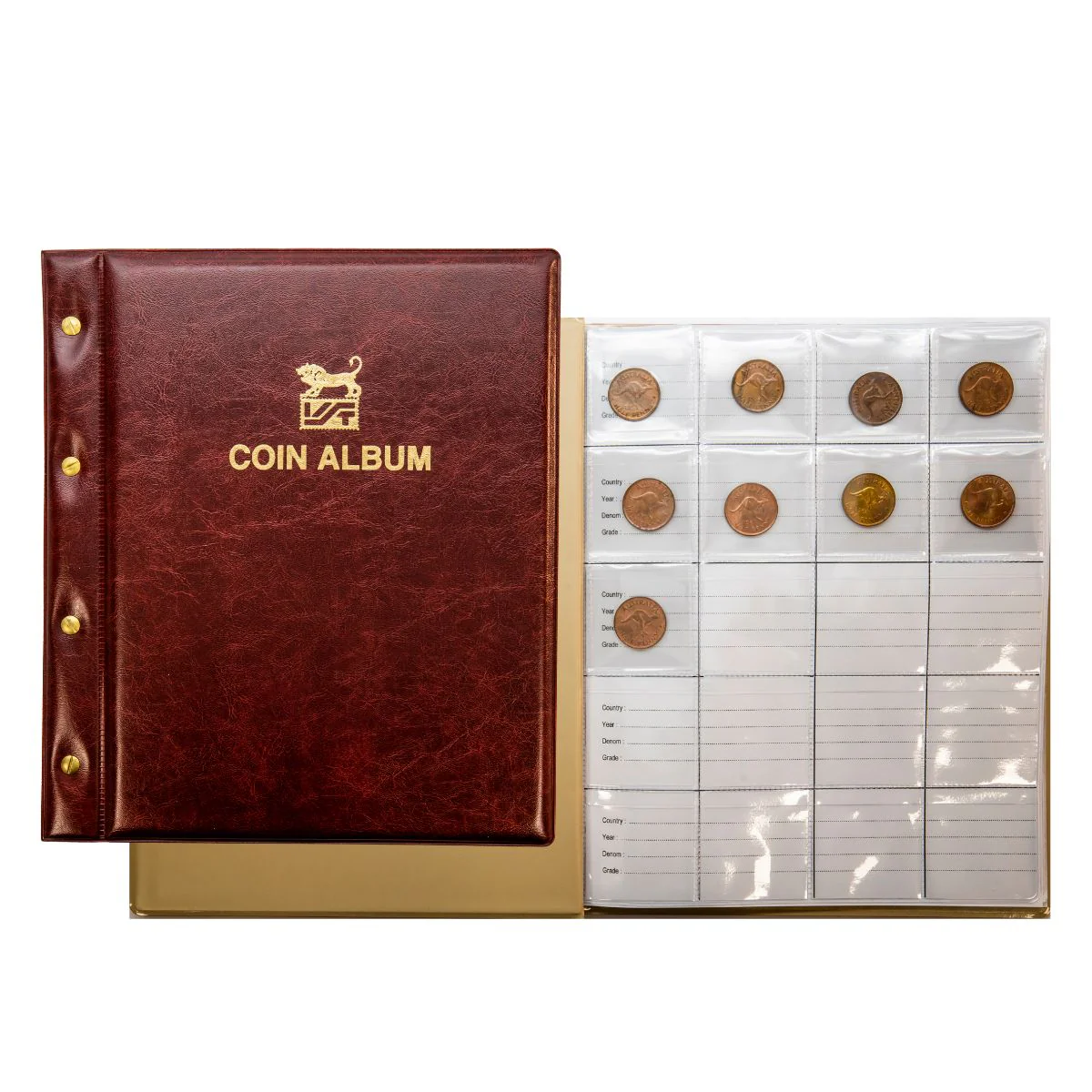 Australia Elizabeth II 1953-64 Complete Predecimal Uncirculated 71-Coin Set - Image 2