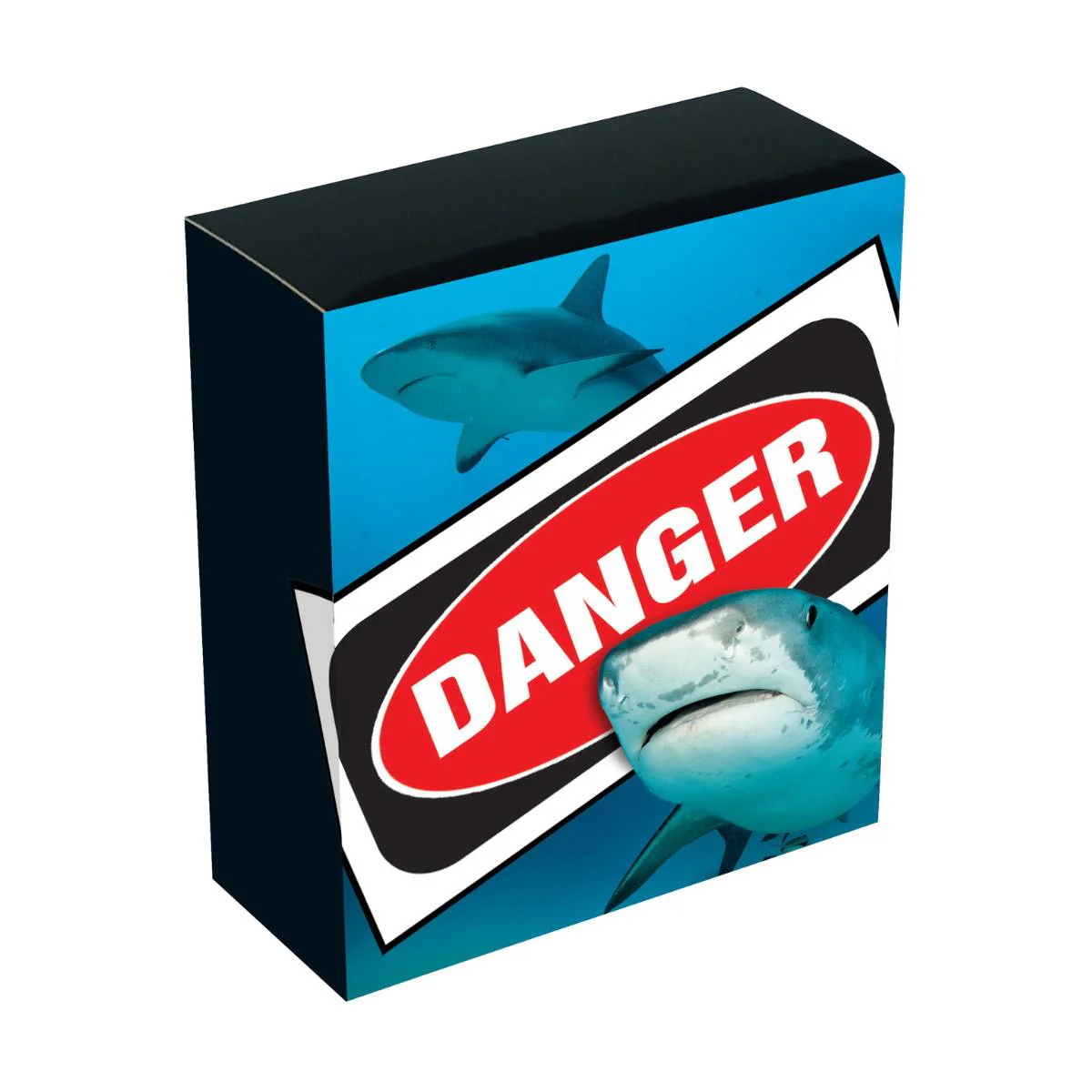Deadly & Dangerous 2023 $1 Tiger Shark 1oz Silver Proof Coin - Image 4