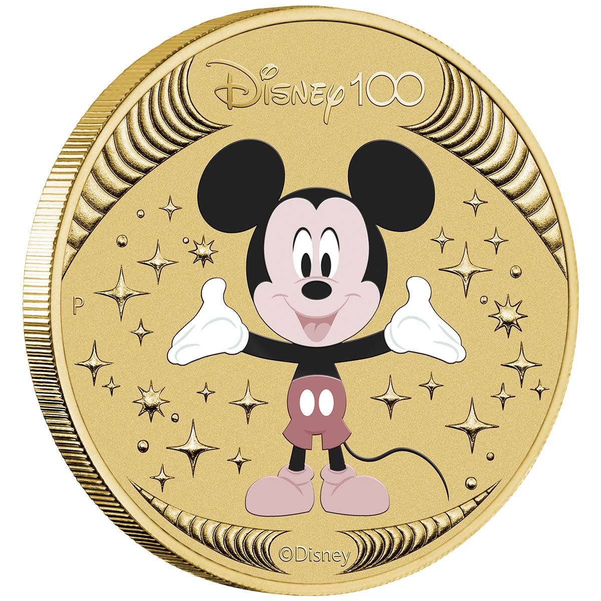 Disney 100th Anniversary 2023 $1 Mickey Mouse Stamp & Coin Cover - Image 2
