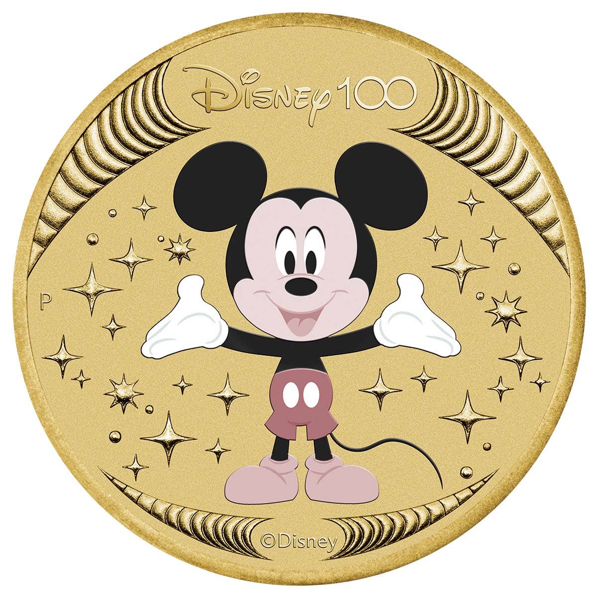 Disney 100th Anniversary 2023 $1 Mickey Mouse Stamp & Coin Cover - Image 3