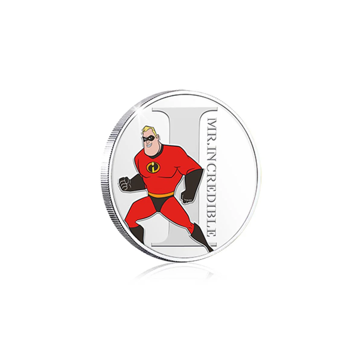 Disney I is for Mr Incredible Silver-Plated Commemorative - Image 2