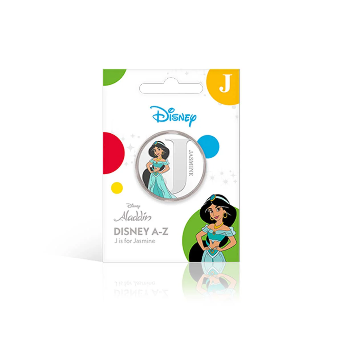 Disney J is for Jasmine Silver-plated Commemorative - Image 4