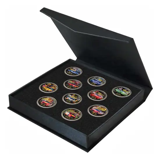 DJR Team Penske Gold-plated Penny 10-Coin Set - Image 2