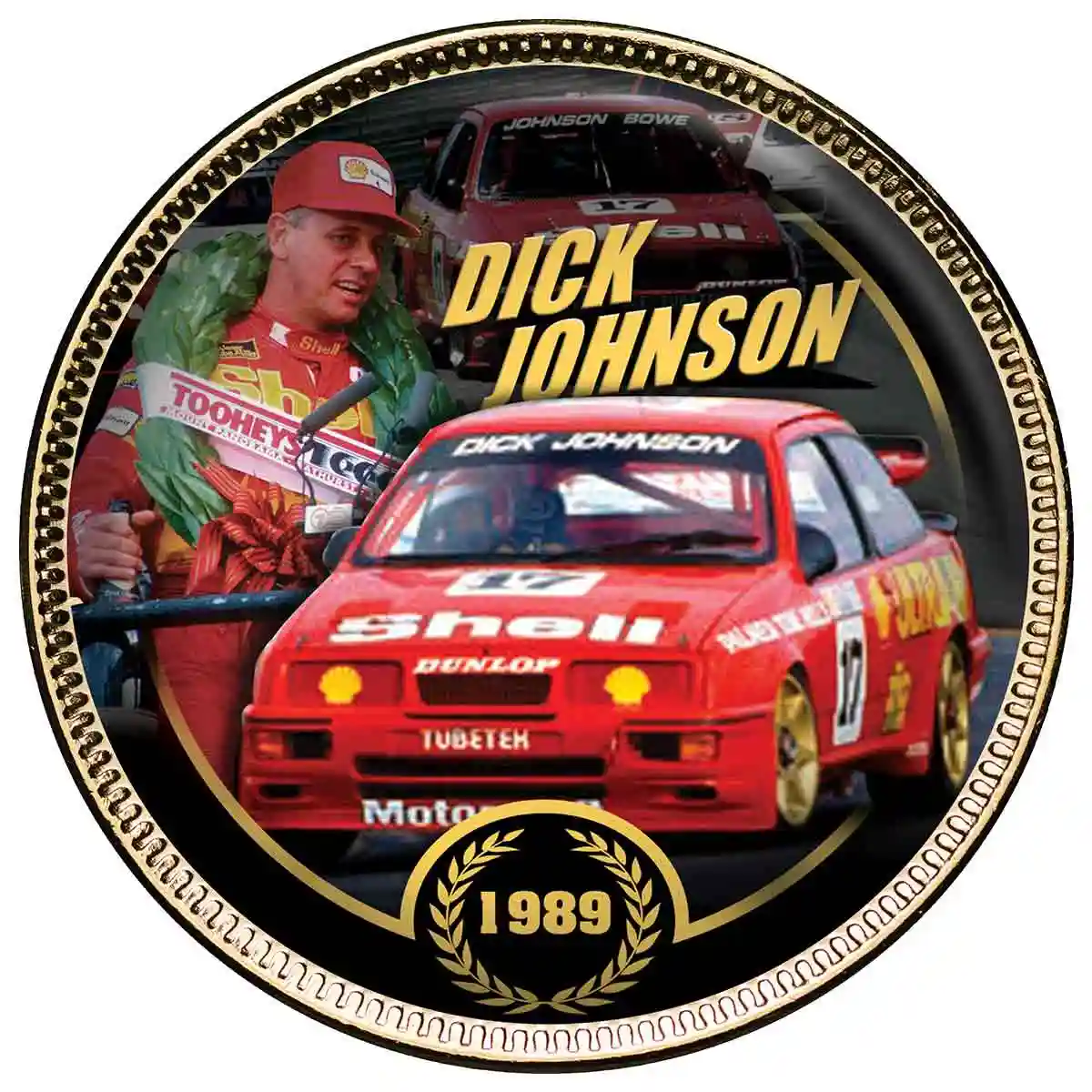 DJR Team Penske Gold-plated Penny 10-Coin Set - Image 5