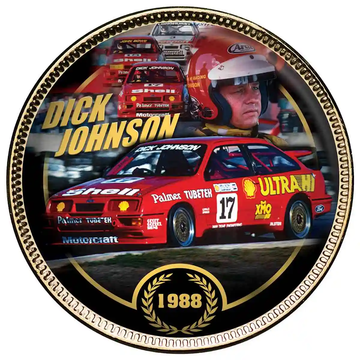 DJR Team Penske Gold-plated Penny 10-Coin Set - Image 6