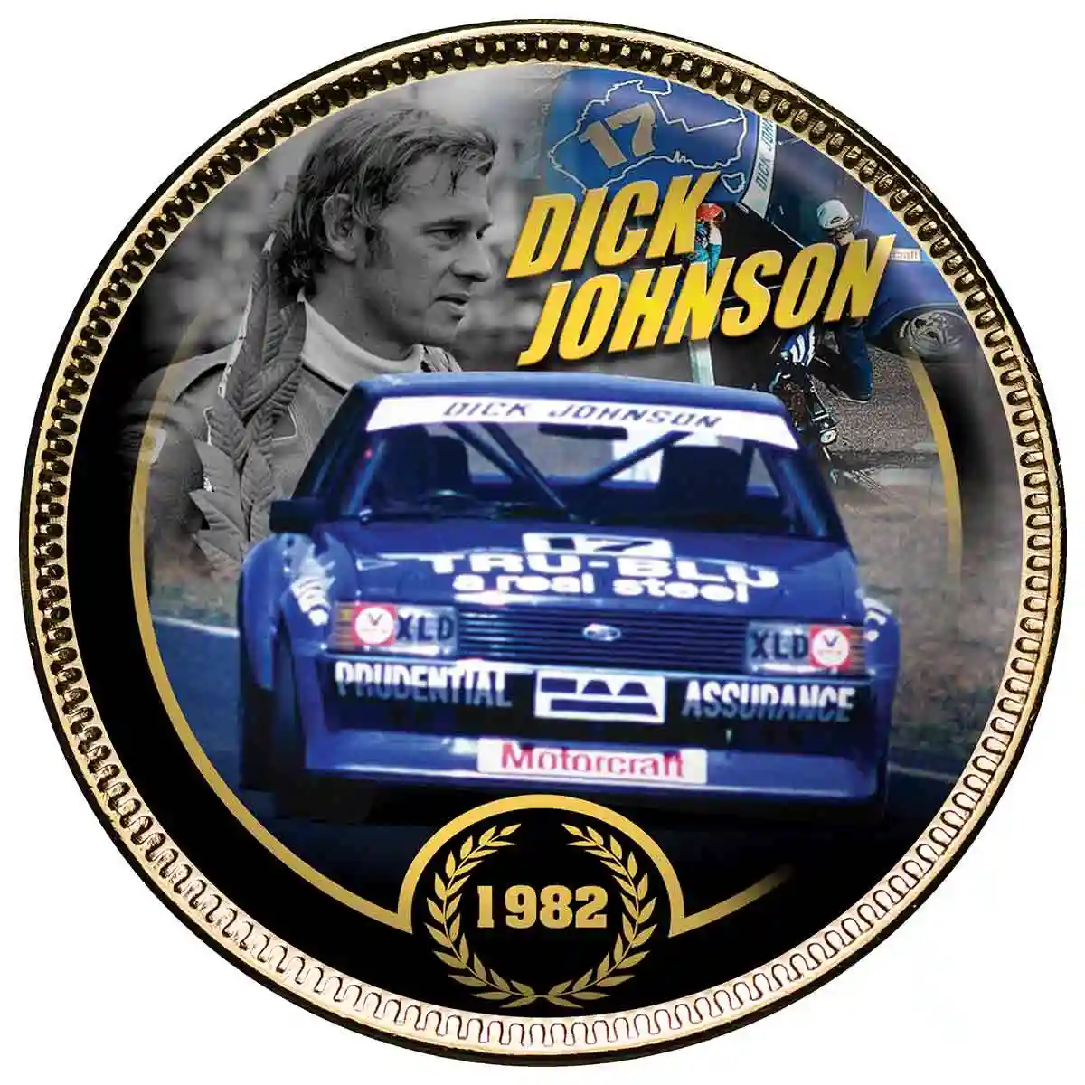 DJR Team Penske Gold-plated Penny 10-Coin Set - Image 7