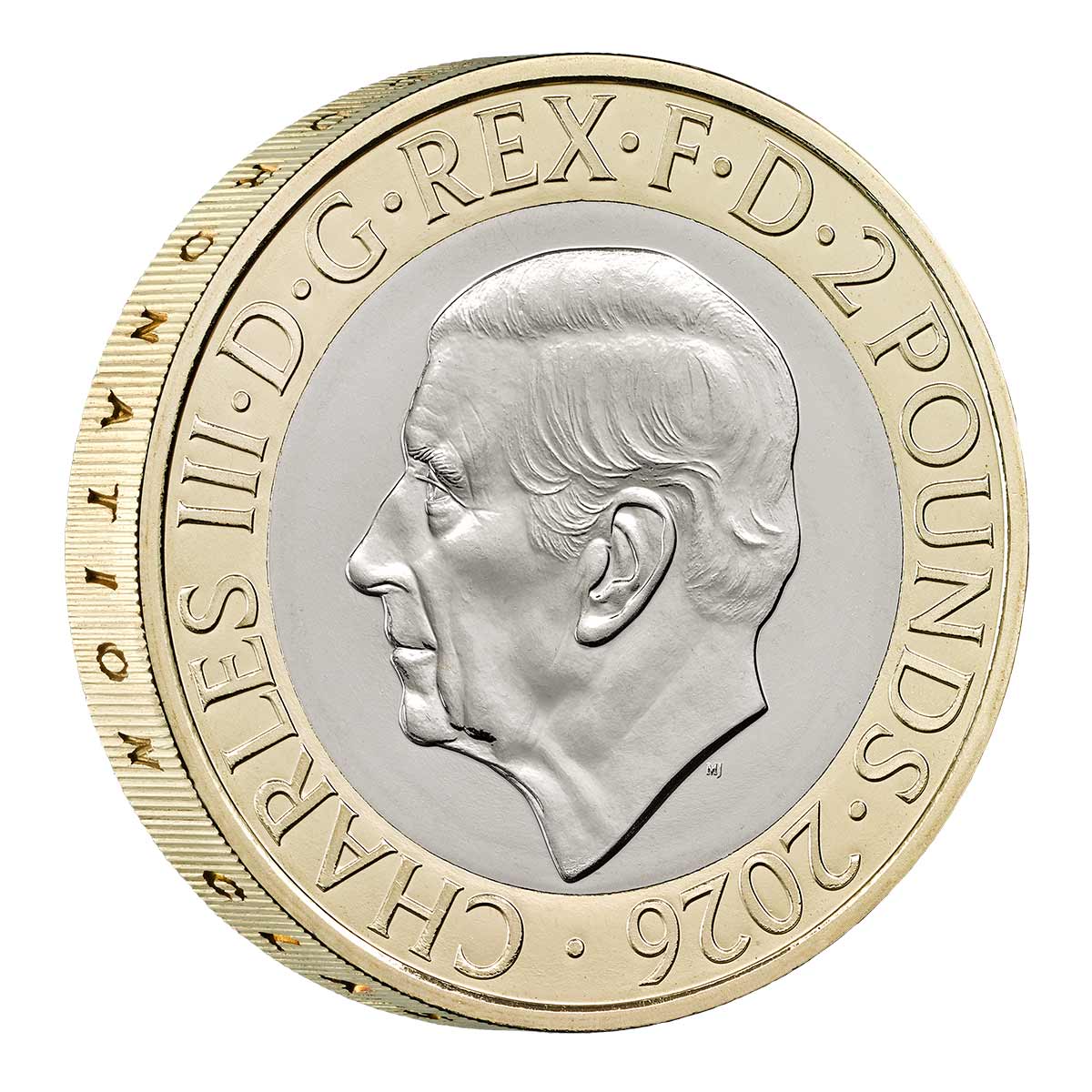 Duchess of Hamilton 2026 £2 Bimetal Brilliant Uncirculated Coin - Image 2