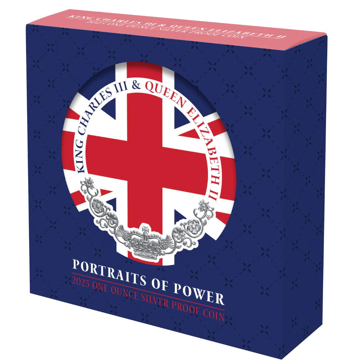 Elizabeth II & Charles III 2025 $1 Portraits of Power 1oz Silver Proof Coin - Image 5