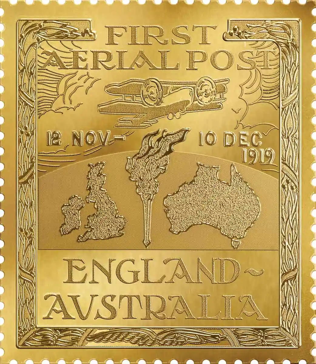 England to Australia First Flight Centenary Gold Tribute - Image 3