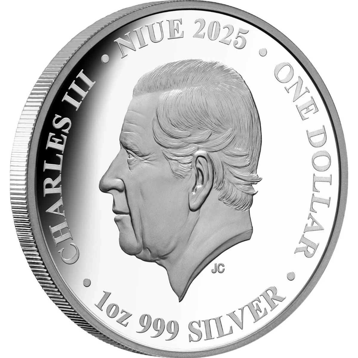 Ex Machina 2025 $1 1oz Silver Proof Coin - Image 2