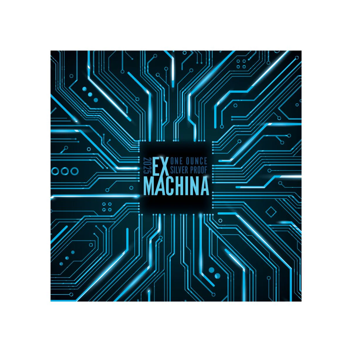 Ex Machina 2025 $1 1oz Silver Proof Coin - Image 5