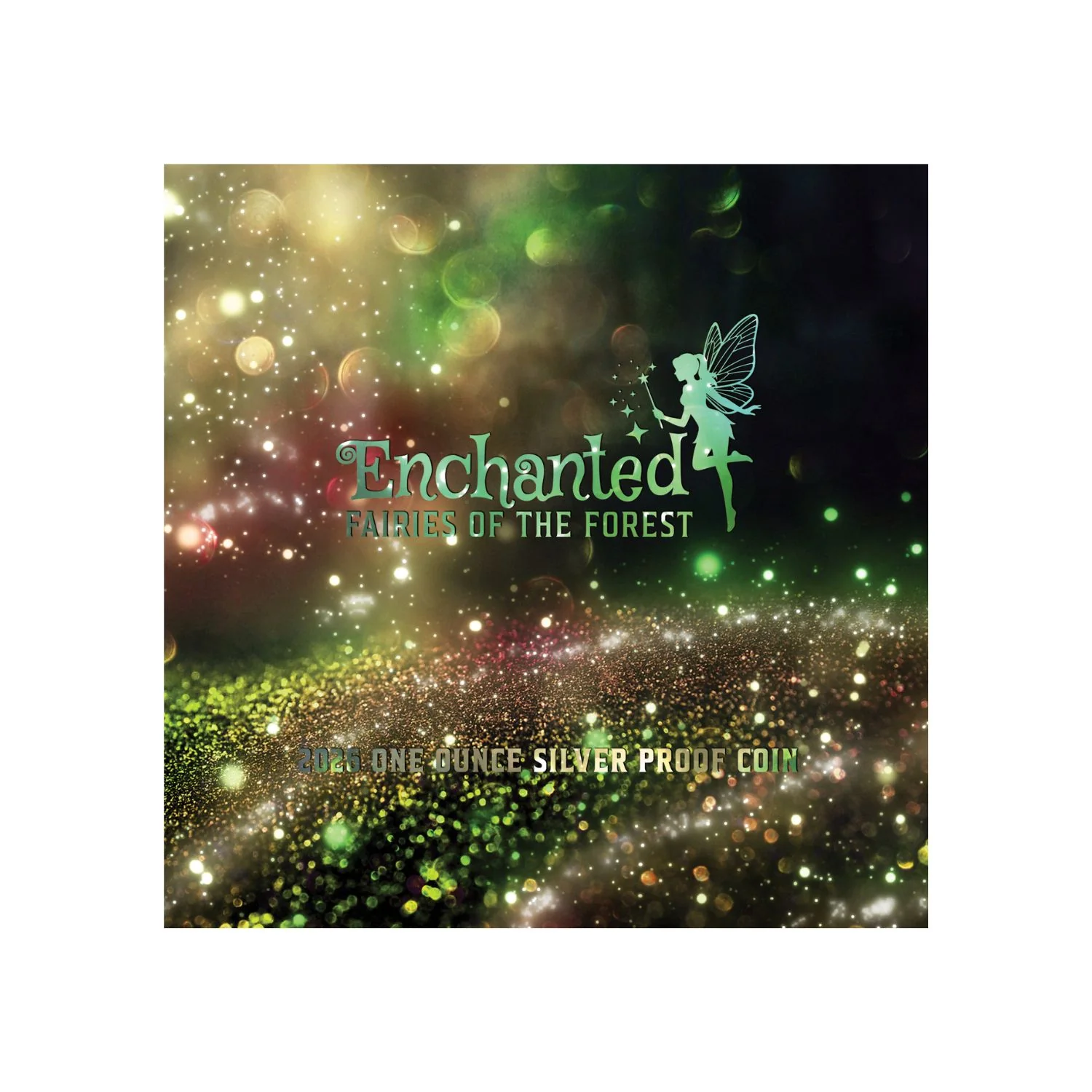 Fairies of the Forest 2026 $1 1oz Silver Proof Coin - Image 7