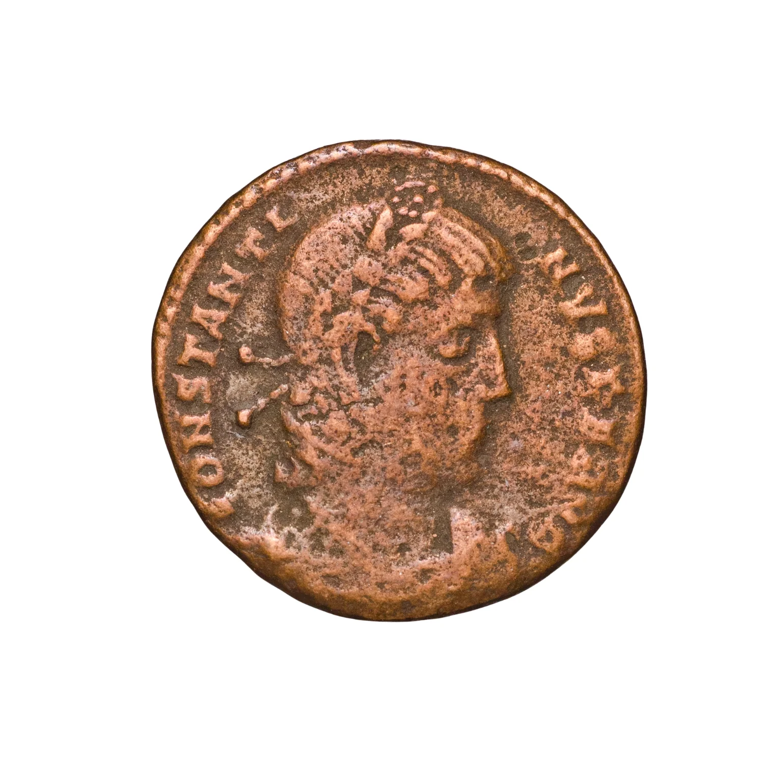 Roman Empire Constantine II 337-340 Bronze - Image 2