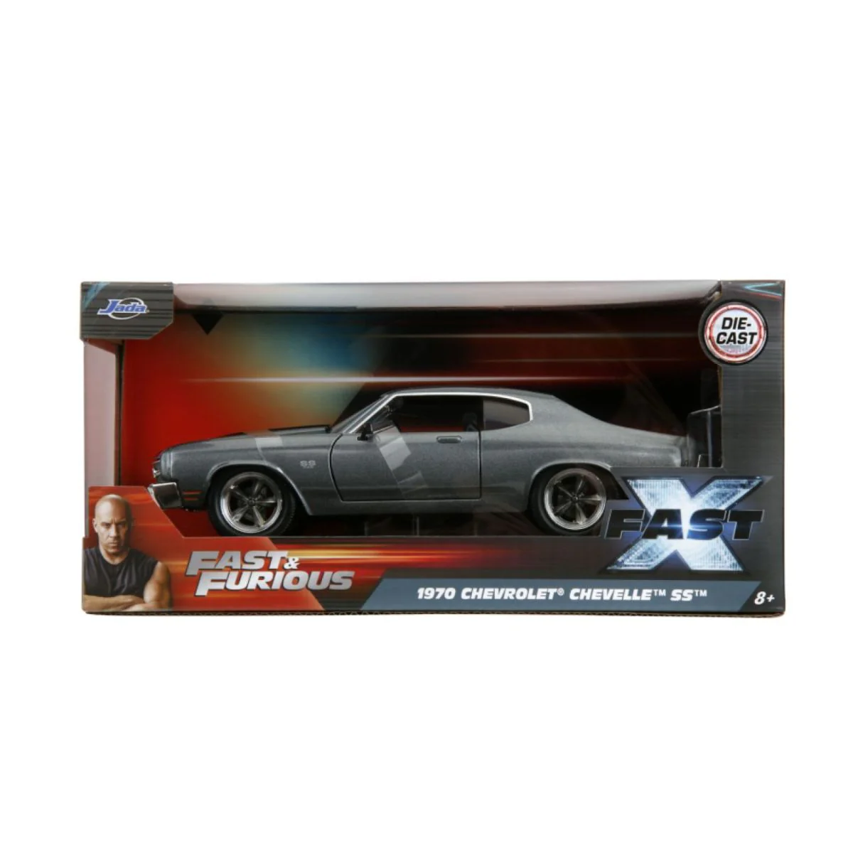 Fast & Furious 1970 Chevrolet Chevelle SS 1:24 Scale Diecast Model Car - Image 9
