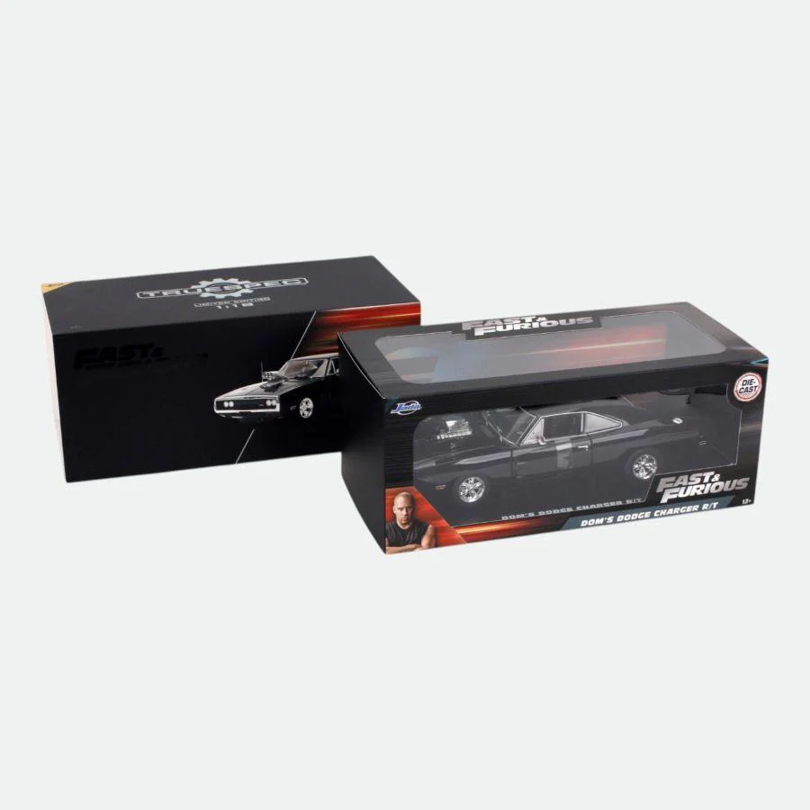 Fast & Furious 1970 Dodge Charger 1:18 Scale Diecast Model Car - Image 6
