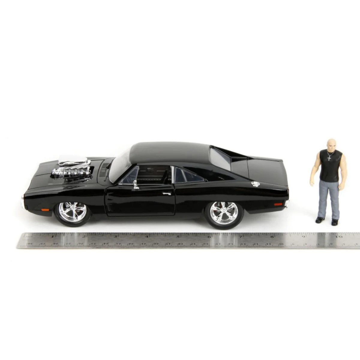 Fast & Furious 1970 Dodge Charger w/Dom Toretto 1:24 Scale Diecast Models - Image 9