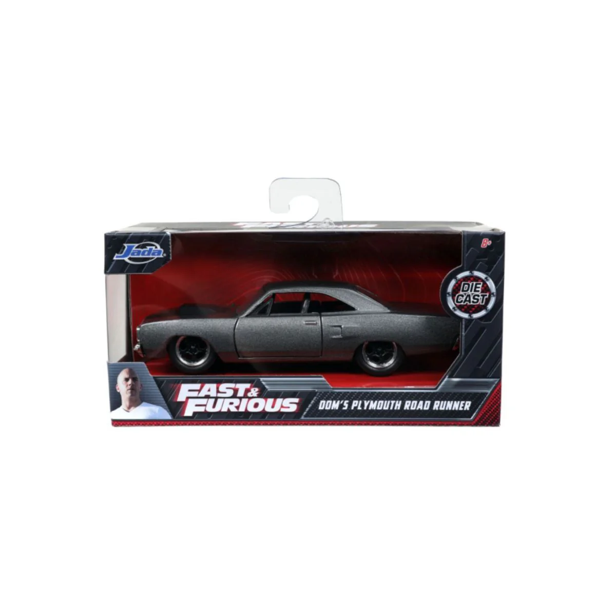 Fast & Furious 1970 Plymouth Road Runner 1:32 Scale Model Car - Image 8
