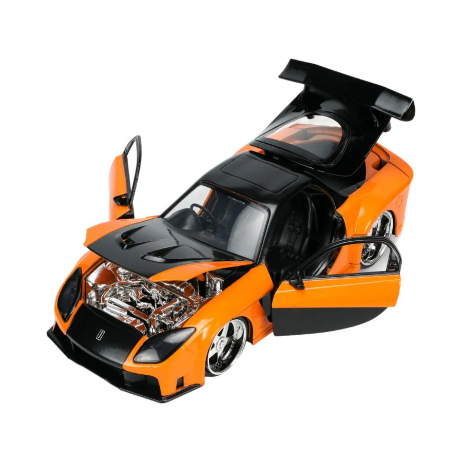 Fast & Furious 1997 Mazda RX-7 w/Han 1:24 Scale Model Car - Image 2