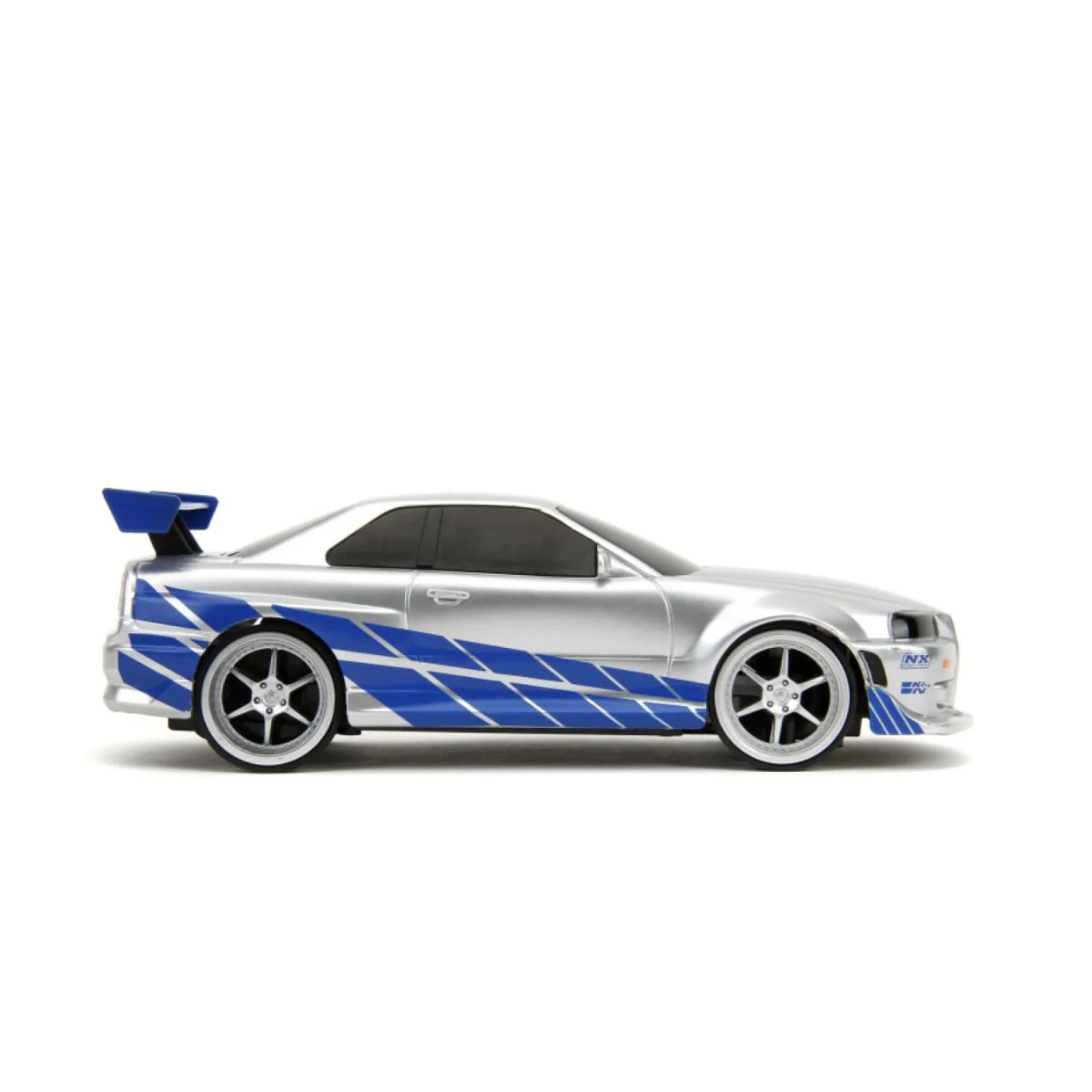 Fast & Furious 2002 Nissan Skyline GT-R (BNR34) 1:24 Scale Remote Control Model Car - Image 4