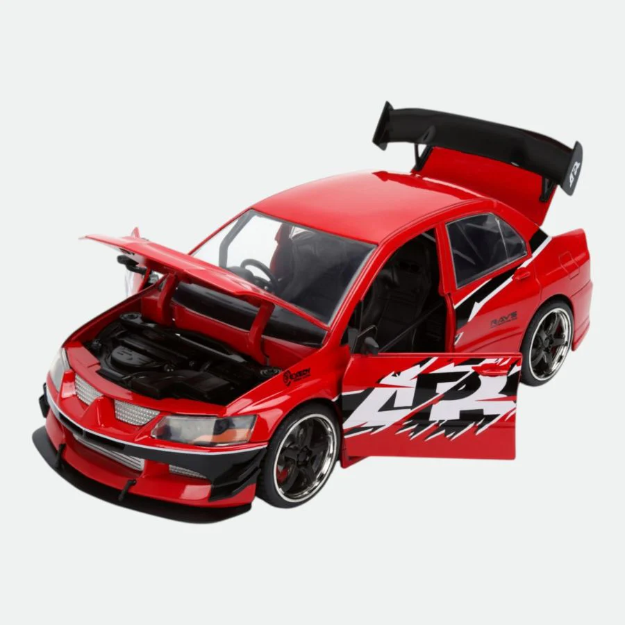 Fast & Furious 2006 Mitsubishi Lancer Evolution IX 1:24 Scale Diecast Model Car - Image 2
