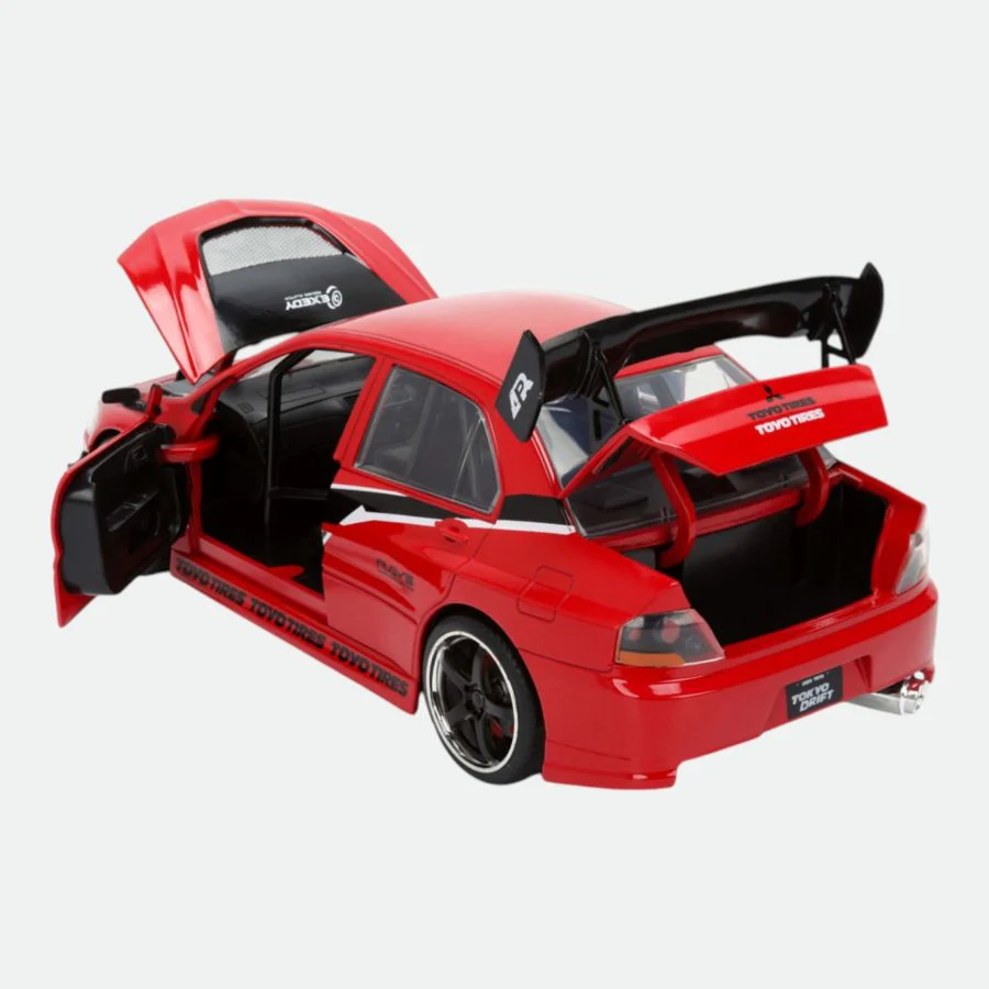 Fast & Furious 2006 Mitsubishi Lancer Evolution IX 1:24 Scale Diecast Model Car - Image 3