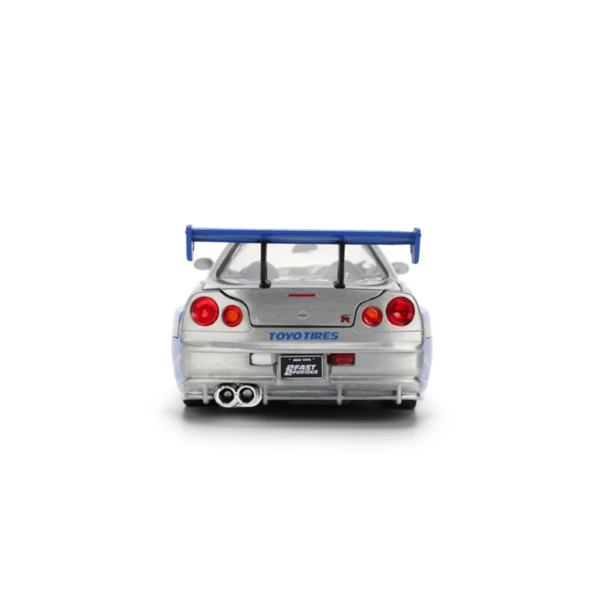 Fast & Furious Brian's 2002 Nissan Skyline GT-R (BNR34) 1:24 Scale Diecast Model Car - Image 5