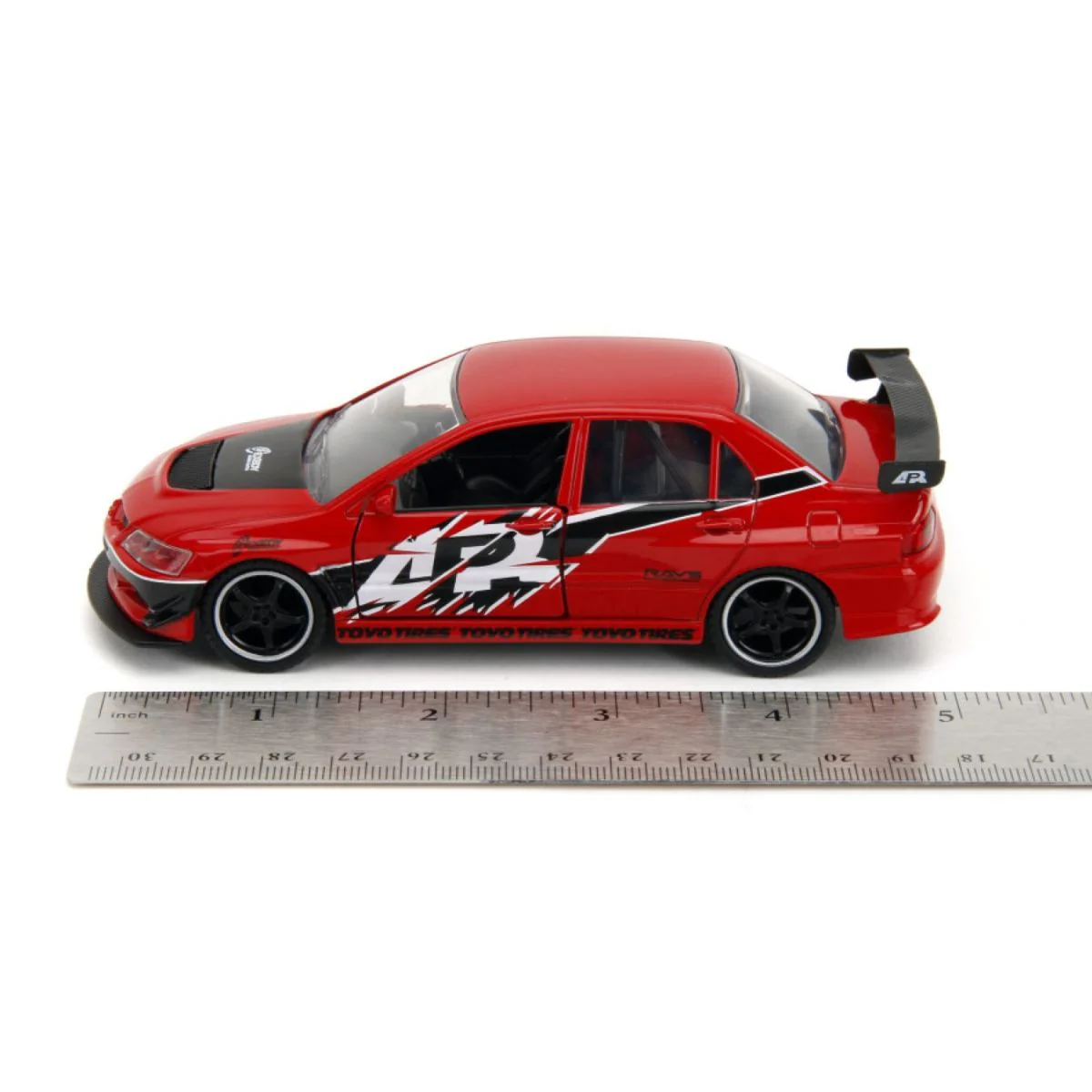 Fast & Furious Mitsubishi Lancer Evolution IX 1:32 Scale Diecast Model Car - Image 7
