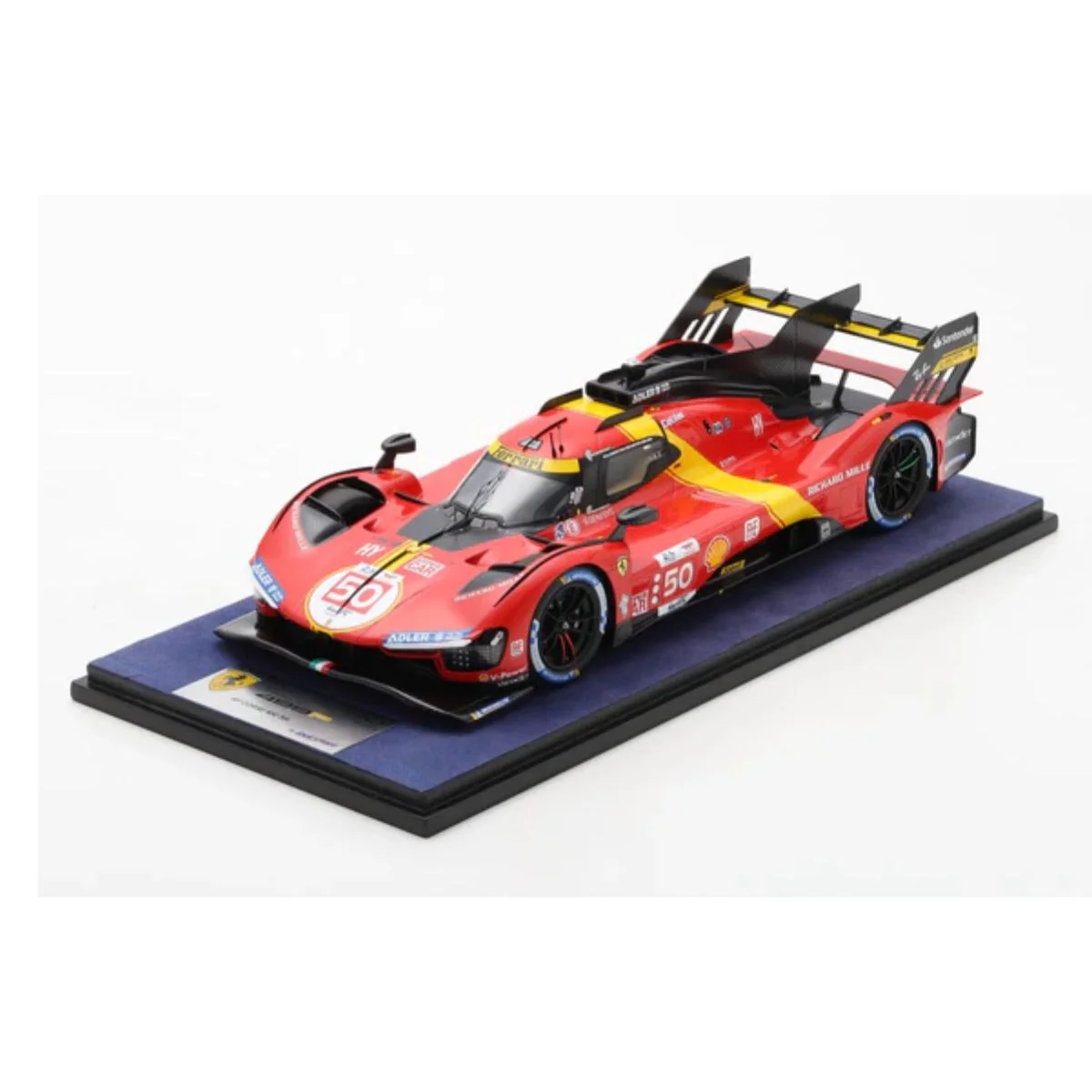 FERRARI 499P No.50 POLE/5th LE MANS 2023 FUOCO/MOLINA/NIELSEN - 1:18 Scale Resin Model Car