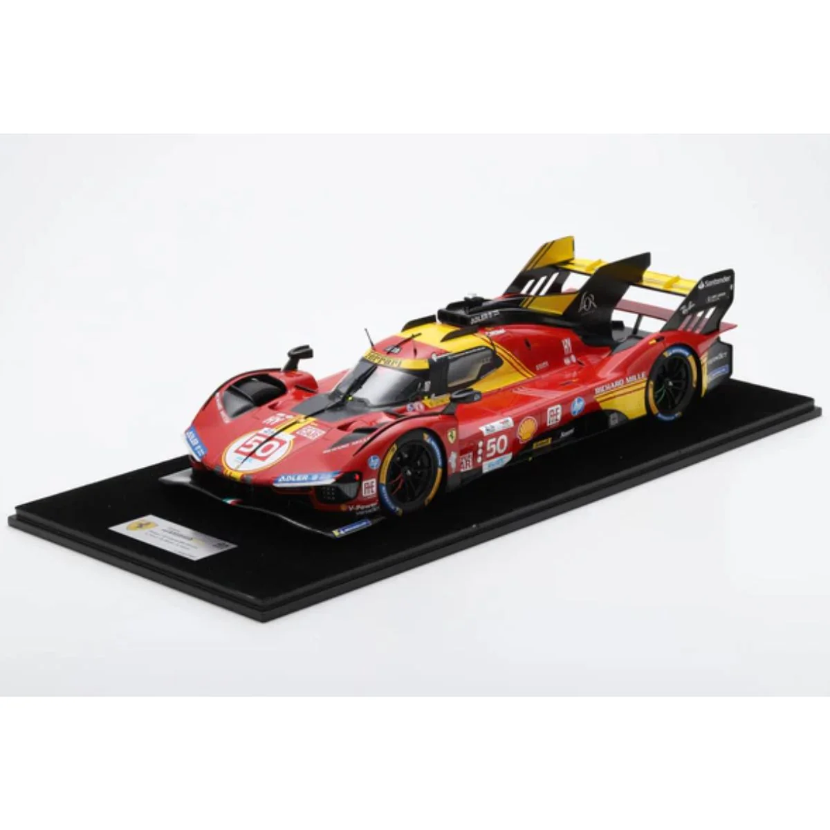 Ferrari 499P No.50 Ferrari AF Corse  - Winner Le Mans 24H 2024 - A. Fuoco - M. Molina - N. Nielsen - 1:12 Scale Resin Model Car