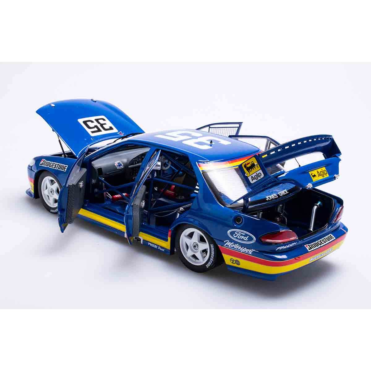 Ford EF Falcon - Glenn Seton Racing - Jones / Grice #35 - 1995 Bathurst 1000 Runner-Up - 1:18 Scale Diecast Model Car - Image 7
