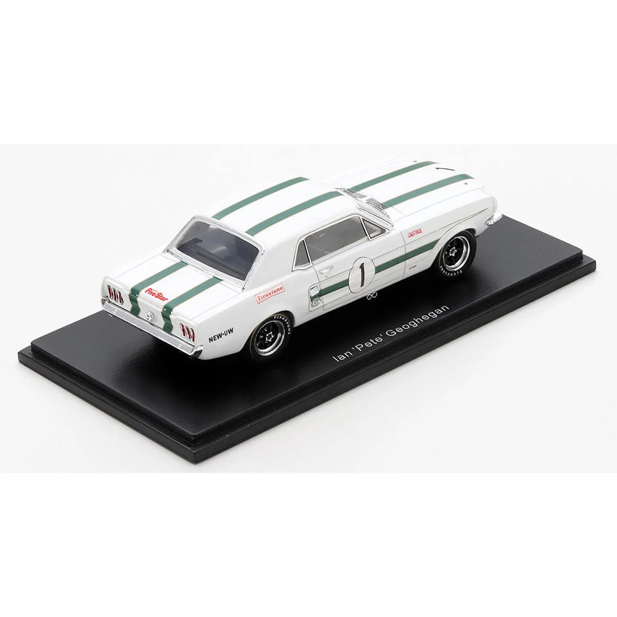 FORD MUSTANG - 1968 ATCC WINNER - GEOGHEGAN - 1:43 Scale Resin Model Car - Image 2
