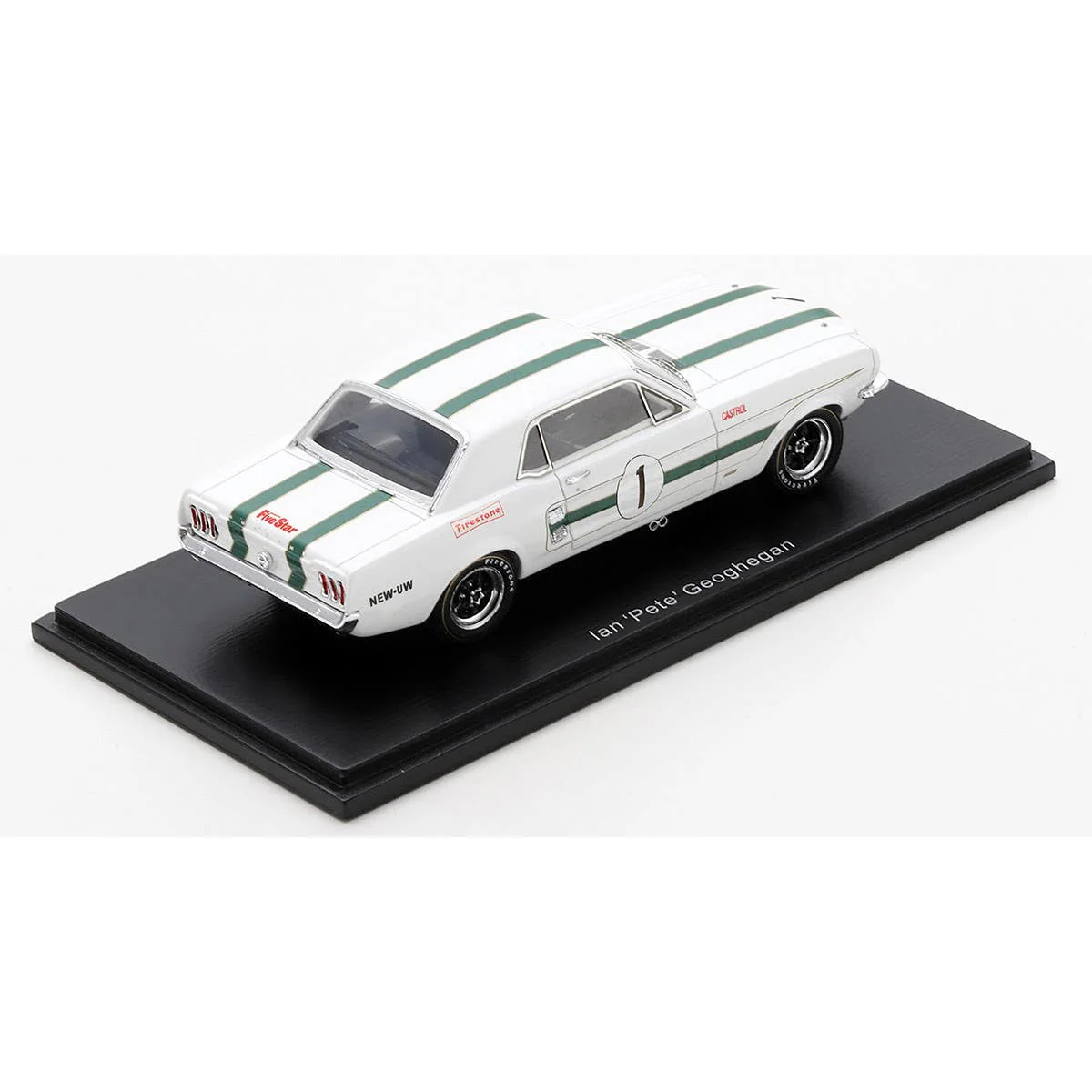 FORD MUSTANG - 1969 ATCC WINNER - GEOGHEGAN - 1:43 Scale Resin Model Car - Image 2