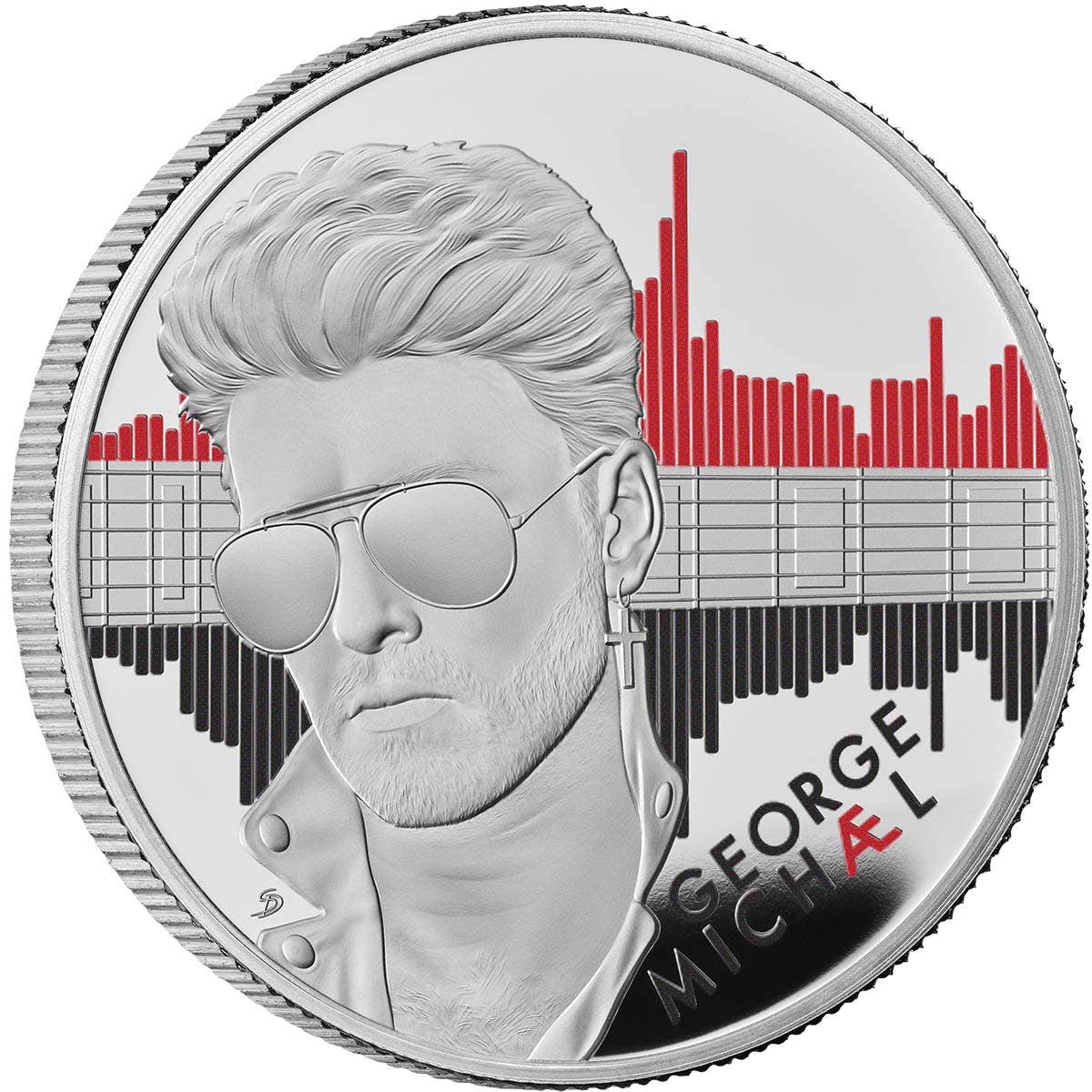George Michael 2024 £2 1oz Cupro-Nickel Brilliant Uncirculated Coin